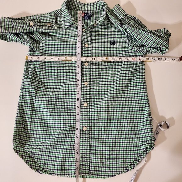 Chaps 100% Cotton Plaid Red Vest Size 1X (Plus) - 54% off
